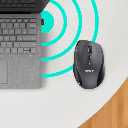 Customizable Mouse M705 ratón Oficina mano derecha RF inalámbrico Óptico 1000 DPI - Imagen 7