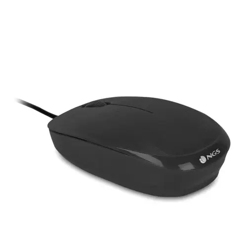 FLAME-C ratón Universal Ambidextro USB Tipo C Óptico 1000 DPI - Imagen 2