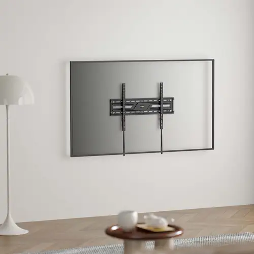 Soporte eco ultra delgado para monitor/TV 75kg de 37-86, Negro - Imagen 5