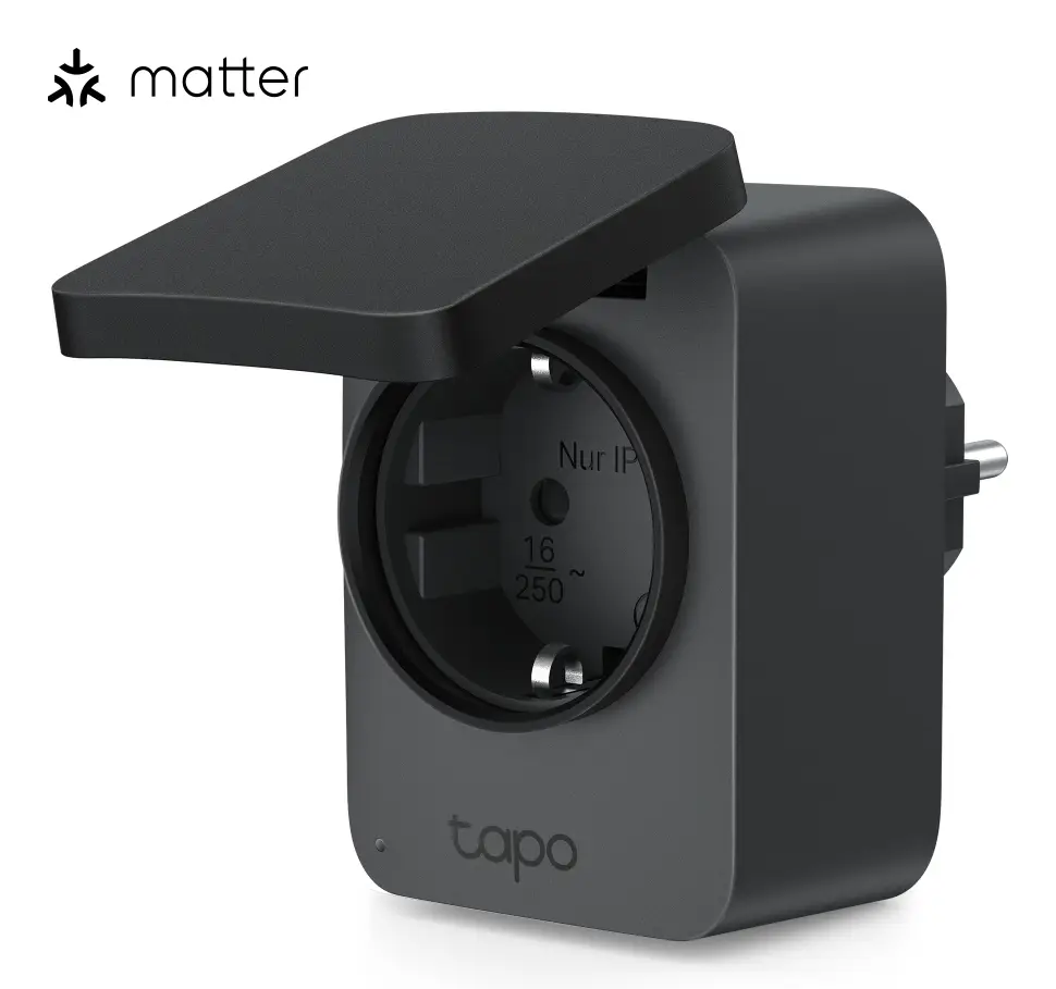 Tapo P410M enchufe inteligente 3680 W Hogar Negro