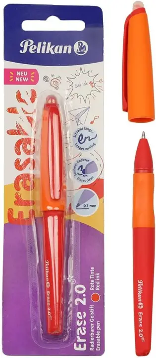 ERASE 2.0 Rojo Bolígrafo Medio 1 pieza(s)
