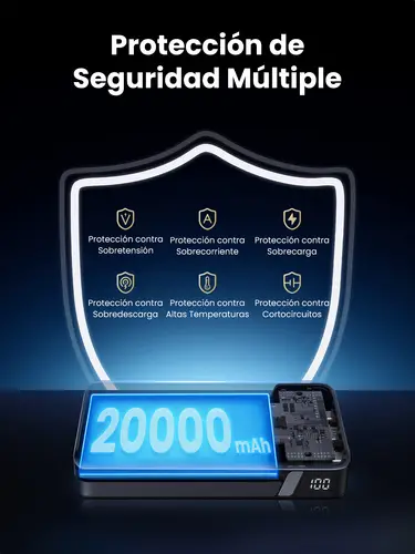 25188 batería externa 20000 mAh Gris - Imagen 18