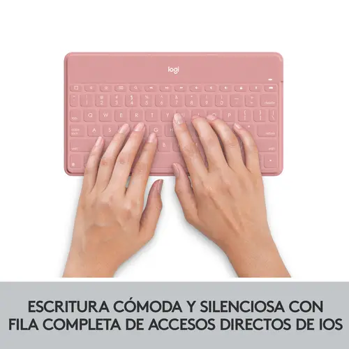 920-010043 teclado para móvil QWERTY Español Bluetooth Blanco - Imagen 9