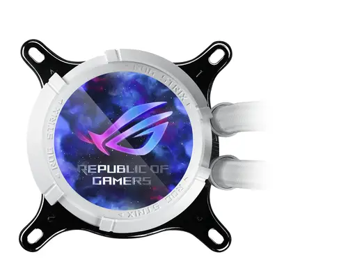 ROG Strix LC III 360 ARGB White Edition Procesador Sistema de refrigeración líquida todo en uno 12 cm Blanco - Imagen 4