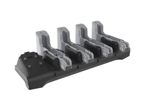 CRD-ET4X-4S8I1-01 cargador de dispositivo móvil Tableta Negro, Gris Corriente alterna Interior