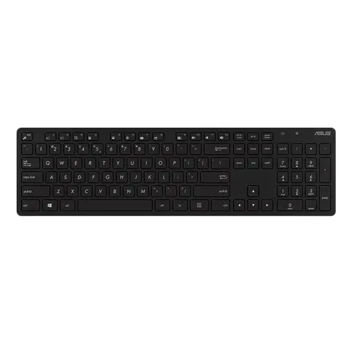 W5000 teclado Ratón incluido Oficina RF inalámbrico Negro