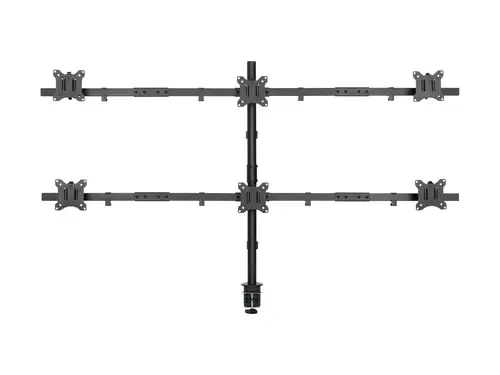 Soporte articulado de sobremesa para 6 monitores de 17"-32 - Imagen 3