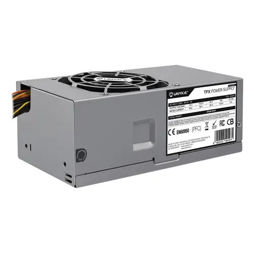 TFX 350W unidad de fuente de alimentación 20+4 pin ATX Plata - Imagen 1