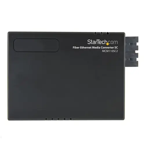 Conversor de Medios Ethernet RJ45 a Fibra Óptica Multimodo SC - 2Km - Imagen 2