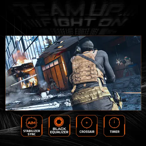 GS27FA Monitor para juegos de 27" FHD - 1920 x 1080, 180Hz, 1ms, 300 cd/m², FreeSync, HDR Ready, HDMI 2.0, Displayport 1.4 - Imagen 11