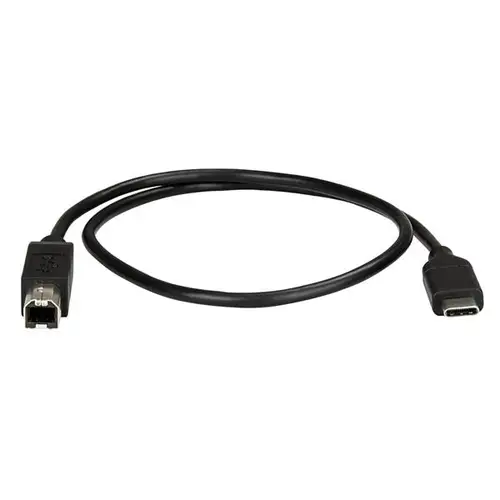 Cable de 50cm USB-C a USB-B de Impresora - Cable Adaptador USB Tipo C a USB B - Imagen 4
