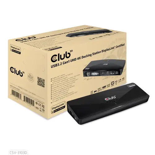 SenseVision USB 3.0 4K UHD Docking Station - Imagen 5