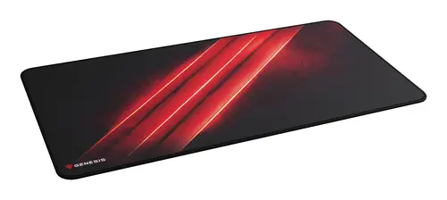 Carbon 500 Maxi Flash G2 Alfombrilla de ratón para juegos Negro, Rojo - Imagen 4