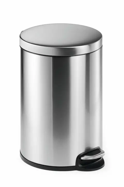 340223 papelera 20 L Alrededor Acero inoxidable