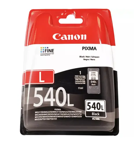 PG-540L cartucho de tinta 1 pieza(s) Original Negro - Imagen 1