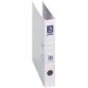 DOHE ARCHIVADOR CARTÓN RIGIDO FORRADO PP PALANCA FOLIO LOMO ESTRECHO RADO BLANCO -12UD-