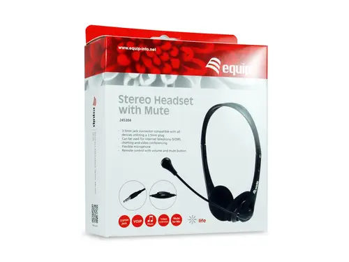 245304 auricular y casco Auriculares Alámbrico Diadema Oficina/Centro de llamadas Negro - Imagen 4