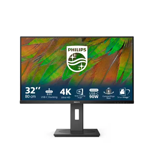 3000 series 32B1U3900/00 pantalla para PC 80 cm (31.5") 3840 x 2160 Pixeles 4K Ultra HD LCD Negro - Imagen 1