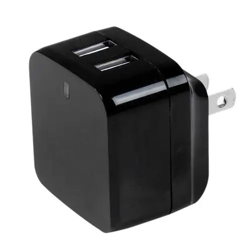 Cargador de Pared USB de 2 Puertos para Tablets Smartphones - Cargador de Alta Potencia para Viajes - Imagen 2