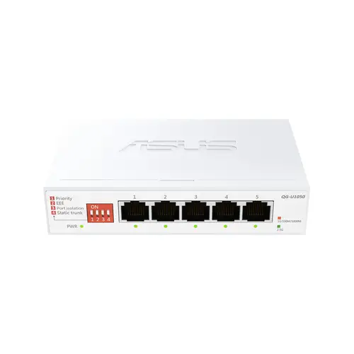 QG-U1050 No administrado 2.5G Ethernet (100/1000/2500) Blanco - Imagen 1