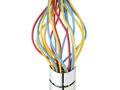 650862 organizador de cables Escritorio Pasacables Plata 1 pieza(s) - Imagen 4
