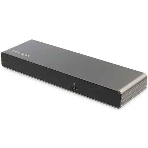 Dock Thunderbolt 3 - Docking Station Thunderbolt 3 de Dos Monitores DisplayPort HDMI y VGA 1080p para Portátil - Replicador de Puertos con Entrega de Alimentación PD de 85W y Carga - Ethernet - 2x USB-A - para Windows y Mac - Imagen 1