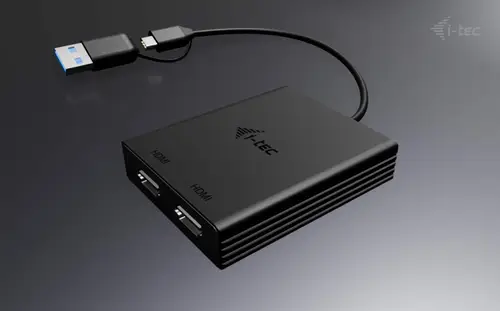 USB-A/USB-C Dual 4K/60 Hz DisplayPort Video Adapter - Imagen 4
