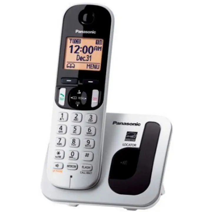 KX-TGC210 Teléfono DECT Identificador de llamadas Metálico