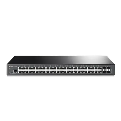 JetStream TL-SG3452 switch Gestionado L2 Gigabit Ethernet (10/100/1000) 1U Negro - Imagen 1