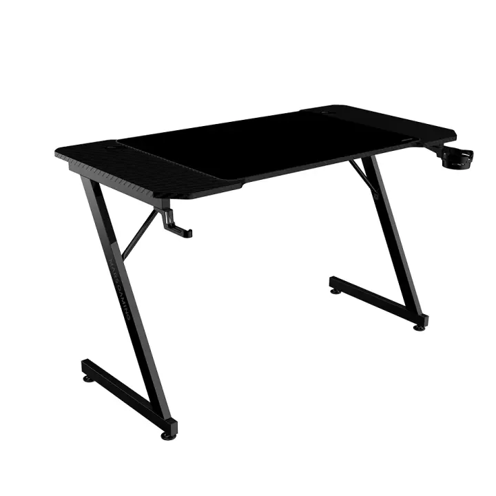 MGD-X120, Mesa Gaming Ergonómica, Superficie en Fibra de Carbono..