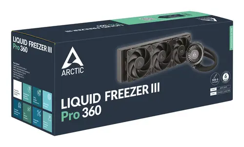 Liquid Freezer III Pro 360 Procesador Kit de refrigeración líquida 12 cm Negro 1 pieza(s) - Imagen 6