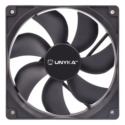 51800 computer cooling system Carcasa del ordenador Ventilador 12 cm Negro - Imagen 2