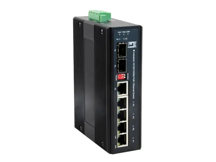 IES-0610 switch Gigabit Ethernet (10/100/1000) Energía sobre Ethernet (PoE) Negro