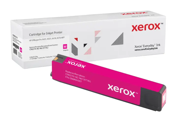 Everyday El tóner Everyday Magenta de Xerox es compatible con HP 971XL (CN627AE, CN627A, CN627AM), Capacidad alta