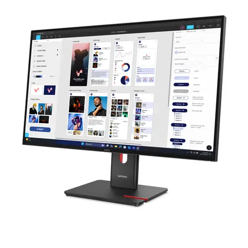 ThinkVision T32UD-40 LED display 80 cm (31.5") 3840 x 2160 Pixeles 4K Ultra HD LCD Negro - Imagen 2
