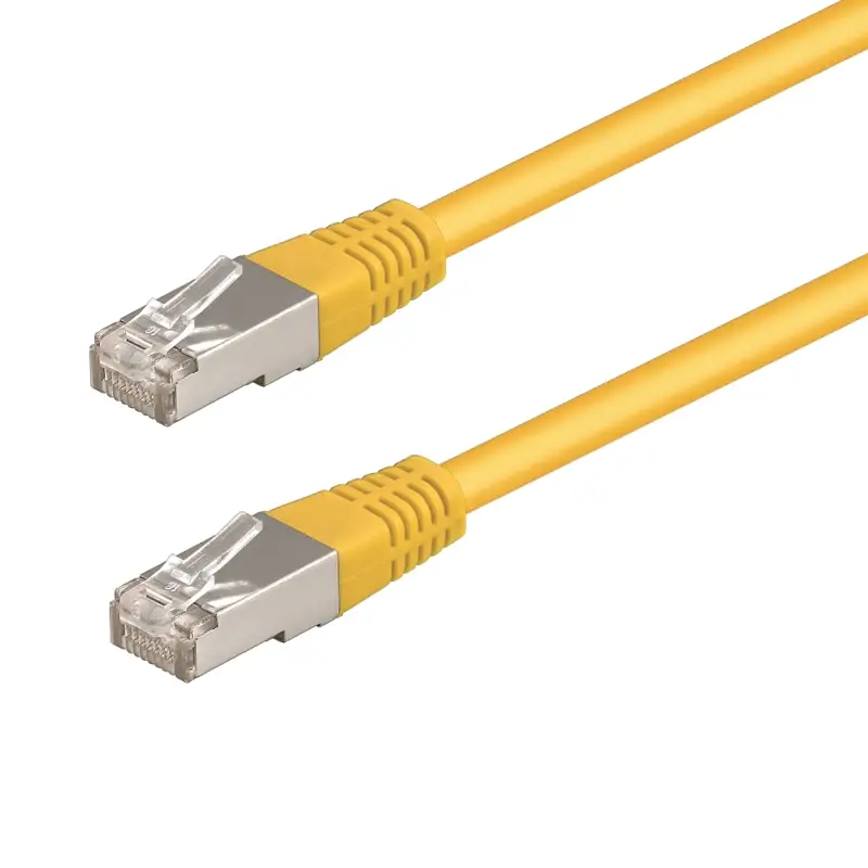 WPC-PAT-5F010Y cable de red Amarillo 1 m Cat5e F/UTP (FTP)