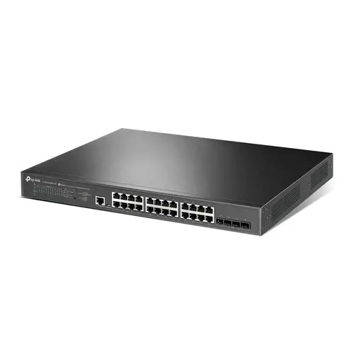JetStream TL-SG3428XPP-M2 switch Gestionado L2+ 2.5G Ethernet (100/1000/2500) Energía sobre Ethernet (PoE) 1U Negro - Imagen 3