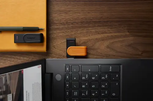 DataTraveler 256GB Portable USB 3.2 Gen 1 Exodia S (Black/Orange) - Imagen 8
