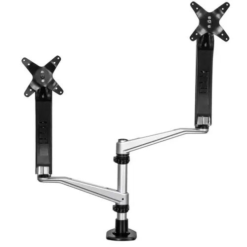 Soporte para Dos Monitores con Brazos Móviles - Apilable - Imagen 2