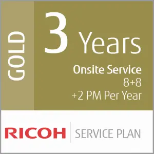 Plan de Servicio Oro a 3 años (Producción de Volumen Medio)