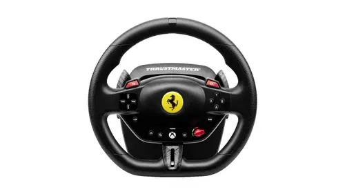 T98 Ferrari 296 GTS Negro USB Volante + Pedales Analógico/Digital PC, Xbox One, Xbox Series S, Xbox Series X - Imagen 2