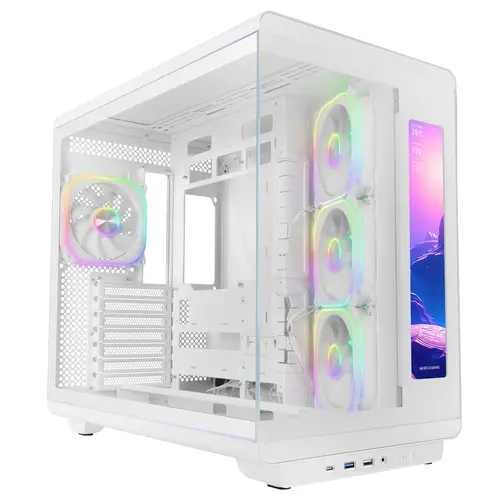 MCREVMAXW carcasa de ordenador Midi Tower Blanco - Imagen 1