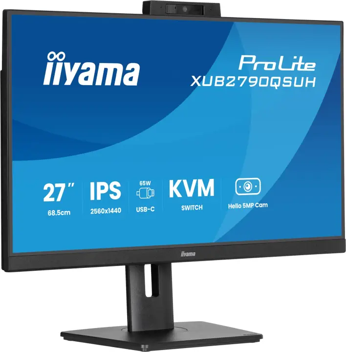 ProLite XUB2790QSUH-B2 pantalla para PC 68,6 cm (27") 2560 x 1440 Pixeles Wide Quad HD LED Negro