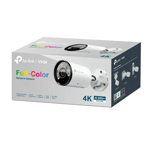 VIGI C385 Bala (forma) Cámara de seguridad IP Exterior 3840 x 2160 Pixeles Pared - Imagen 4