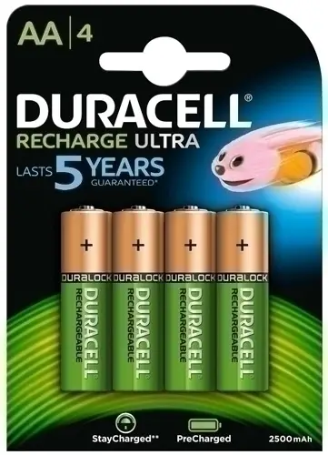 PILAS DURACELL RECARGABLES DX1500 06 B/4