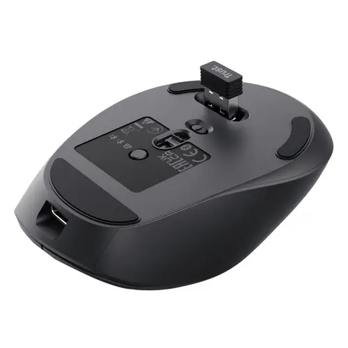 Zevo ratón Universal mano derecha RF Wireless + Bluetooth Óptico 4000 DPI - Imagen 7
