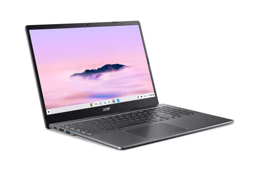 Chromebook Plus 515 CBE595-2-TCO-575G Intel Core 5 120U 39,6 cm (15.6") Full HD 16 GB LPDDR5x-SDRAM 512 GB SSD Wi-Fi 6E (802.11ax) ChromeOS Gris - Imagen 2