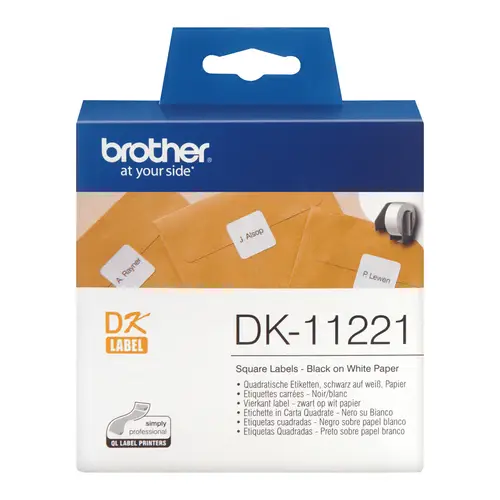 DK-11221 cinta para impresora de etiquetas Negro sobre blanco - Imagen 2