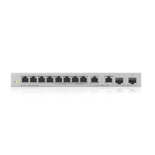 XGS1010-12-ZZ0102F switch No administrado Gigabit Ethernet (10/100/1000) Gris - Imagen 2