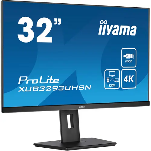ProLite XUB3293UHSN-B5 pantalla para PC 80 cm (31.5") 3840 x 2160 Pixeles 4K Ultra HD LCD Negro - Imagen 2